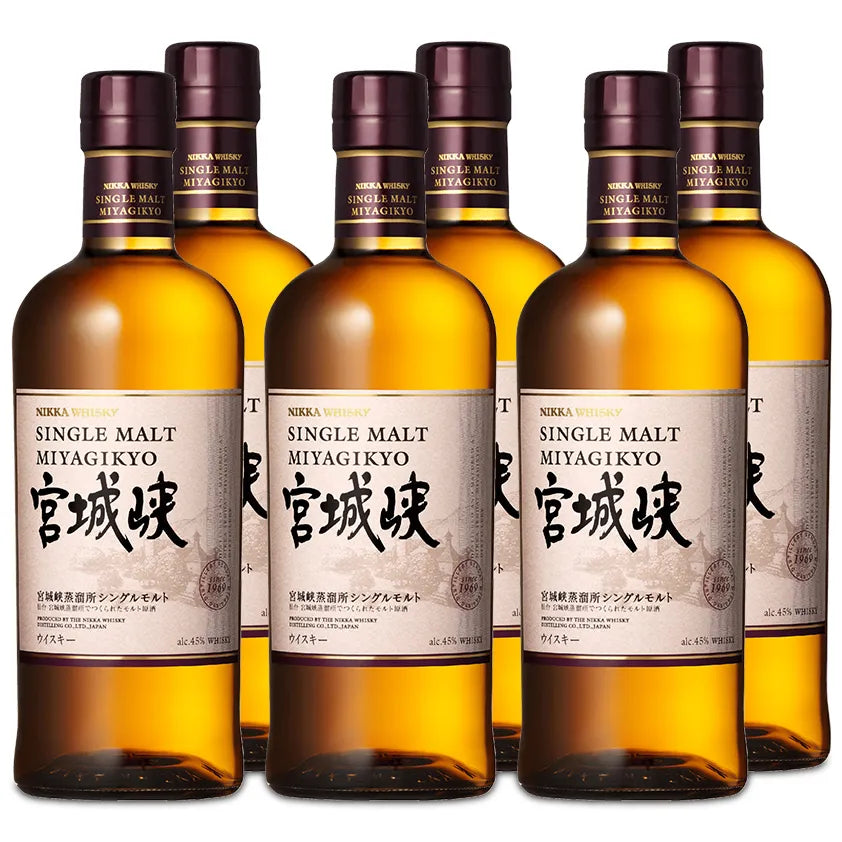 Nikka Miyagikyo Japanese Whisky 700ml Case of 6