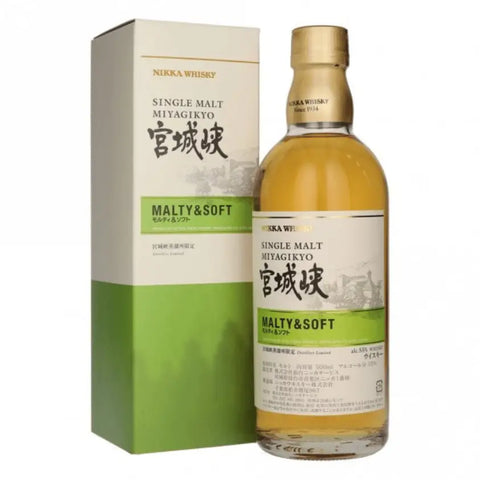 Nikka Miyagikyo Malty and Soft Cask Strength Distillery Release 500ml