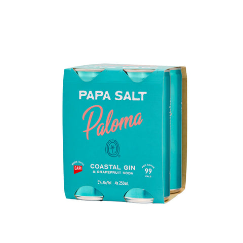 Papa Salt Paloma Cans 250mL - 4 Pack
