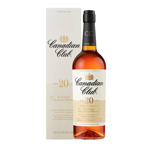 Canadian Club 20 Year Old Blended Whisky