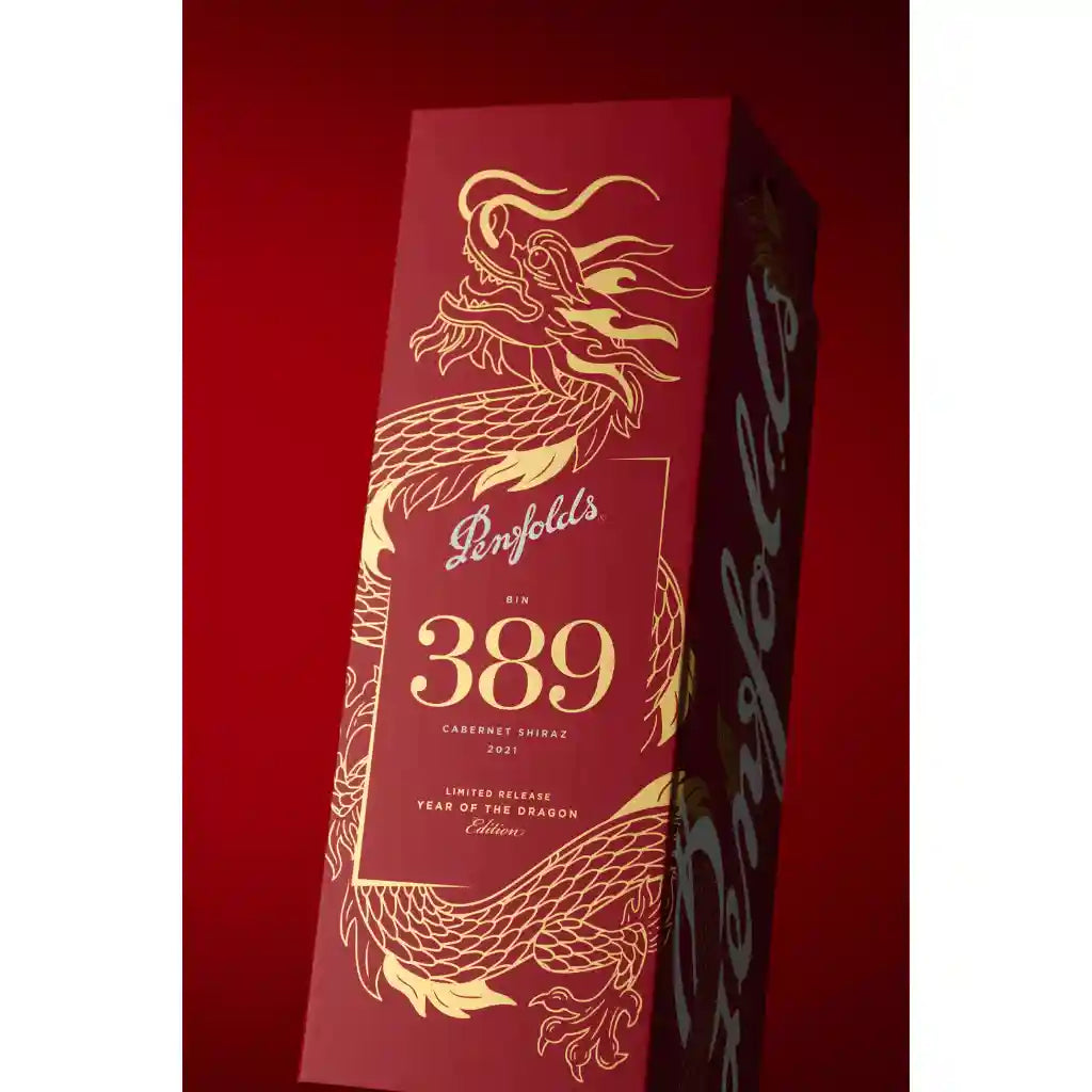 Penfolds Bin 389 Cabernet Shiraz 2021 Luna New Year Gift Box Magnum 1.5L