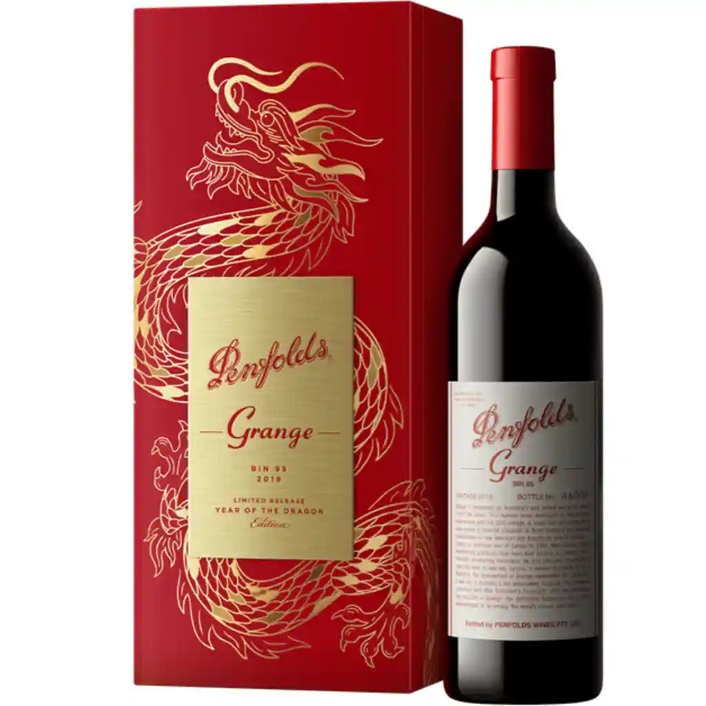 Penfolds Grange 2019 750ml Luna New Year Gift Box (Year of the Dragon)