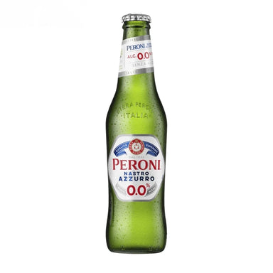 Peroni Nastro Azzurro 0.0 Percent Bottle 330ml Case of 24