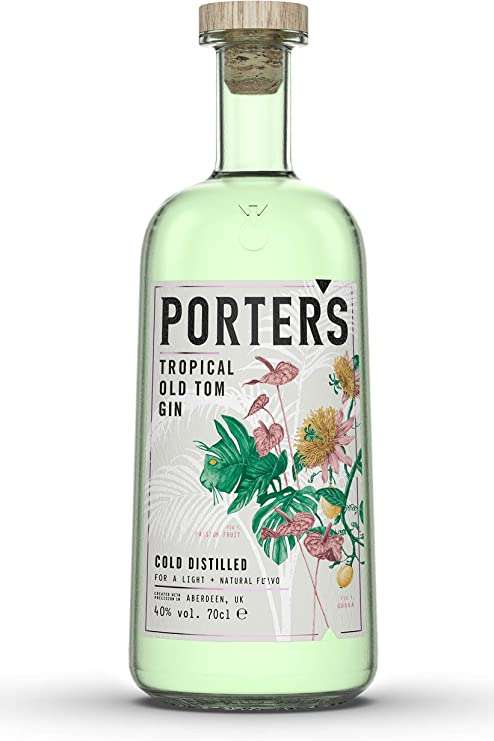 Porter's Tropical Old Tom Gin, 70 cl