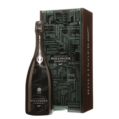 Bollinger 007 Limited Edition Millésimé 2011 Gift Case
