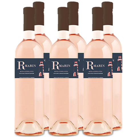 R MARIN Rosé IGP Mediterranee 750ml Case of 6