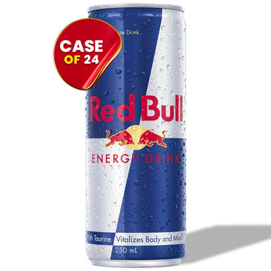 Red Bull Energy Drinks Cans 250ml Case of 24