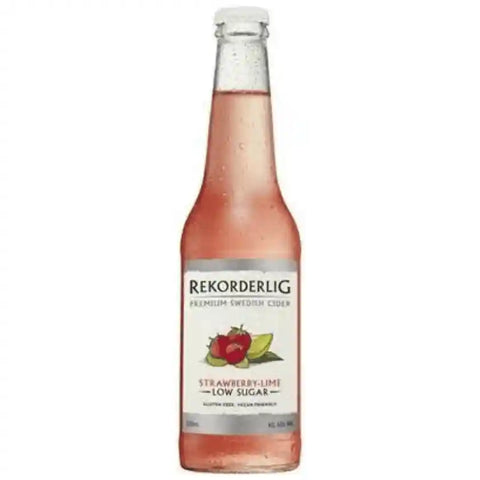 Rekorderlig Strawberry & Lime Low Sugar 330ml Bottle