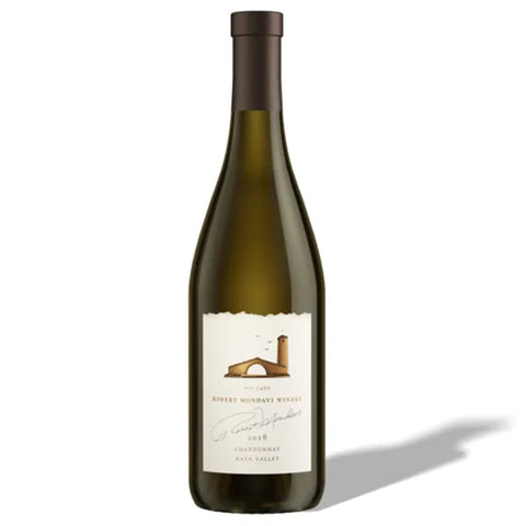 Robert Mondavi Napa Valley Chardonnay 2018 750ml Single Bottle