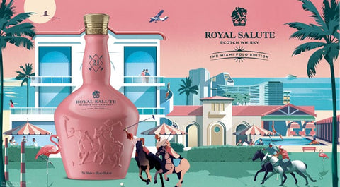 Royal Salute 21 Year Old Miami Polo Edition Scotch Whisky