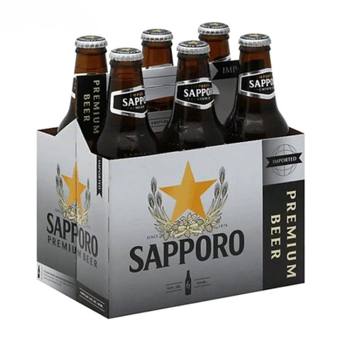 Sapporo Stubbies 355ml Bottle Case of 24