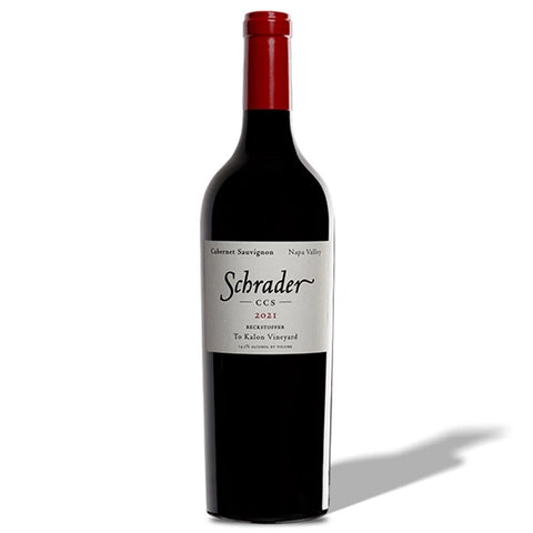 Schrader CCS Cabernet Sauvignon 750ml Bottles 2021 Single Bottle
