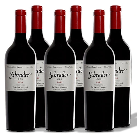Schrader CCS Cabernet Sauvignon 750ml Bottles 2021 Case Of 6