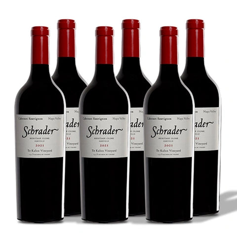 Schrader Heritage Clone Cabernet Sauvignon 750ml 2021 Case Of 6