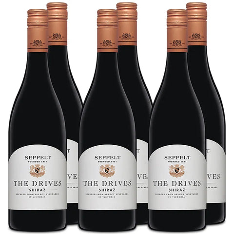 Seppelt The Drives Shiraz Full Bodied Red 750ml Case of 6