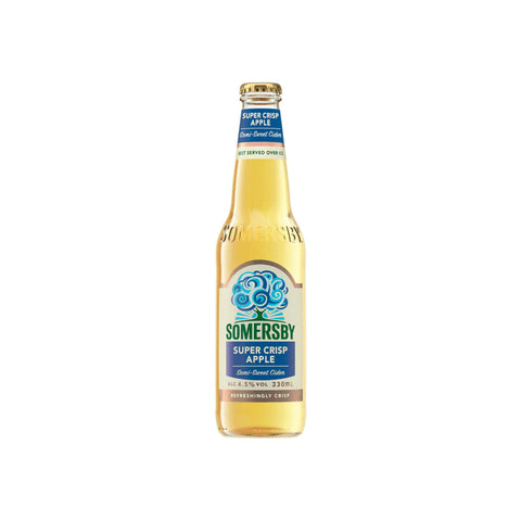 Somersby Super Crisp Apple Cider 330ml 6 Pack