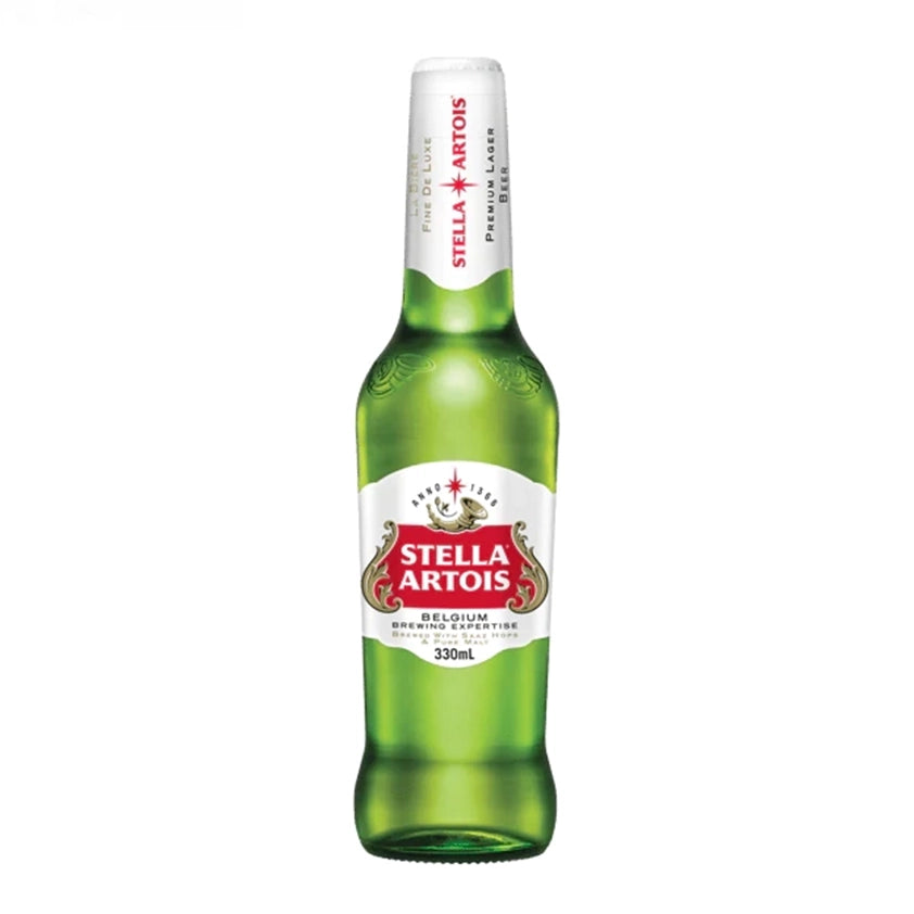 Stella Artois Bottles 330ml Bottle Case of 24