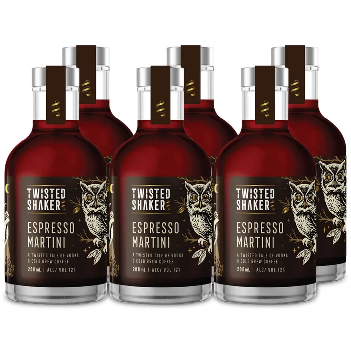 Twisted Shaker Espresso Martini 200ml Case of 6