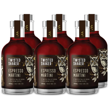 Twisted Shaker Espresso Martini 200ml Case of 6