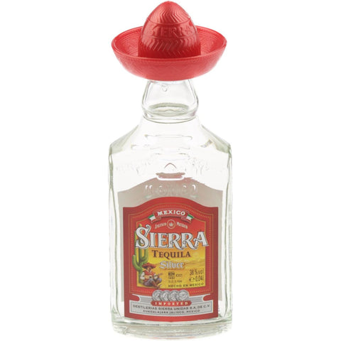 Tequila Silver Sierra 50ml Miniature