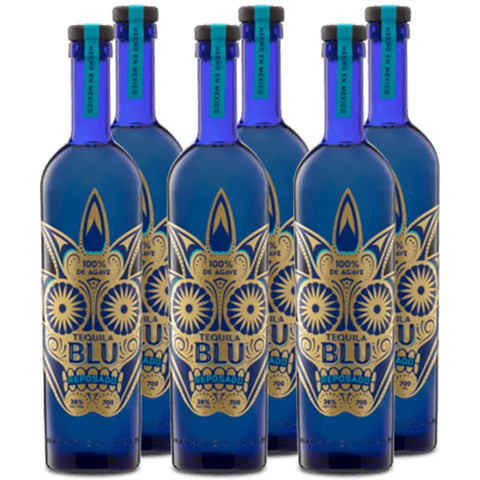 Tequila Blu Reposado Tequila 700ml Case of 6