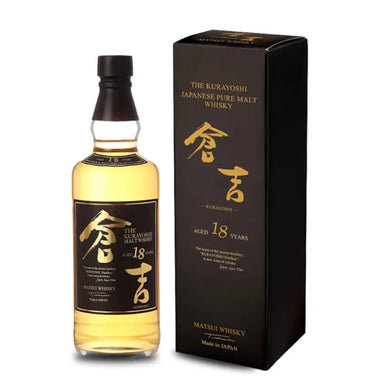 The Kurayoshi 18 Year Old Whisky 700ml