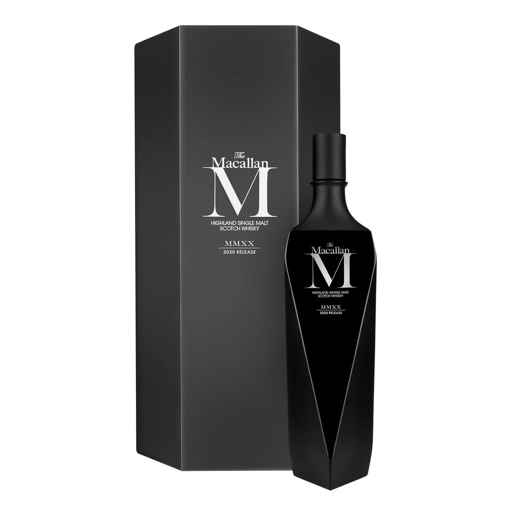 The Macallan M Black Decanter Single Malt Scotch Whisky (2020 Release)