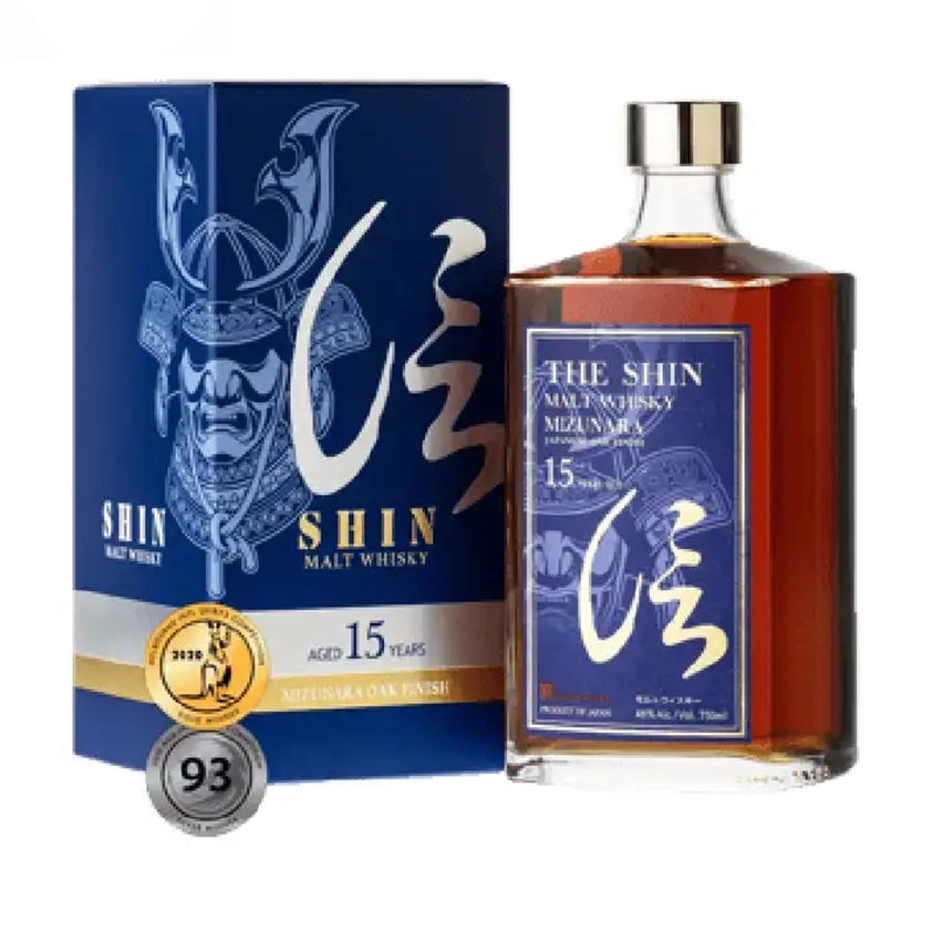 The Shin 15 YO Malt Whisky Mizunara Oak Finish 700ml