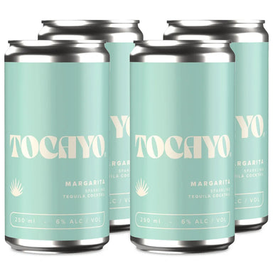 Tocayo Margarita Sparkling Tequila Cocktail Can 250ml 4 Pack