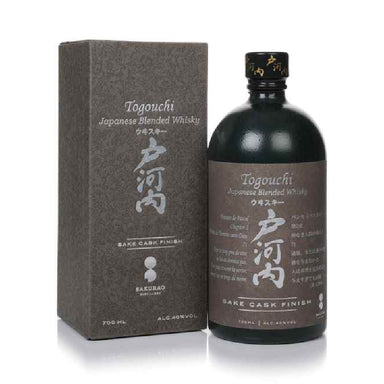 Togouchi Sake Cask Finish Whisky 700ml - Verify