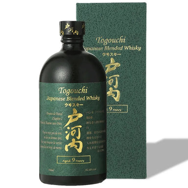 Togouchi 9 Year Old 40% Japanese Whisky 700ml Single Bottle