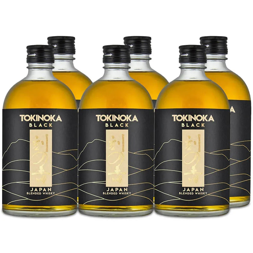 Tokinoka Black 50% Japanese Whiskey 500ml Case of 6