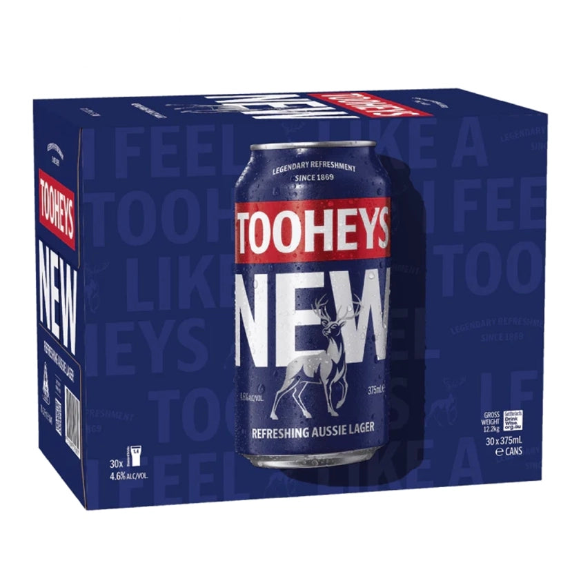 Tooheys New Block 30 x 375ml Cans