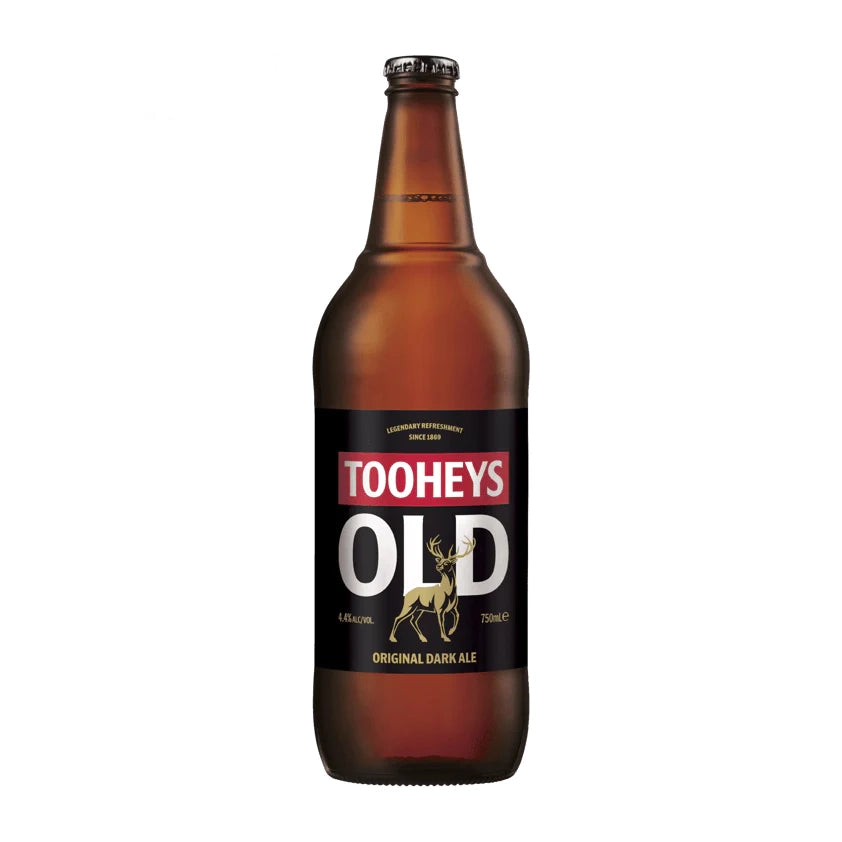 Tooheys Old Dark Ale Longneck 750ml 3 Pack