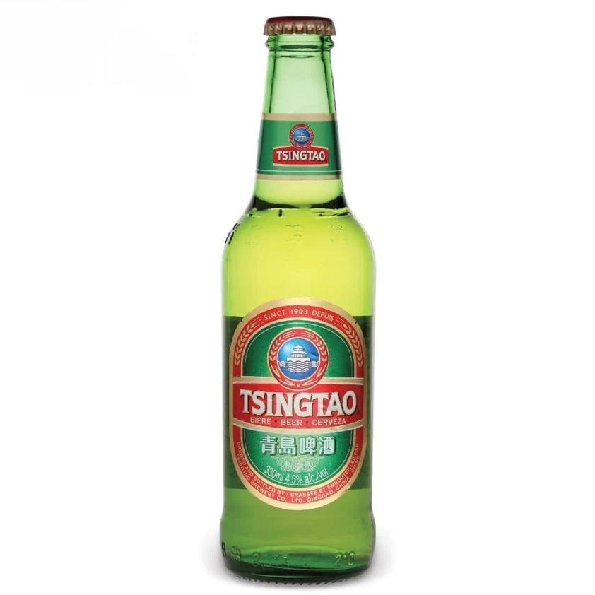 Tsingtao Beer Bottles 355ml Case of 24