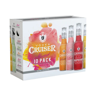 Vodka Cruiser Mixed 275ml 10 Pack