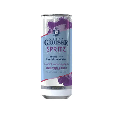 Vodka Cruiser Spritz Summer Berry Cans 275ml 4 Pack
