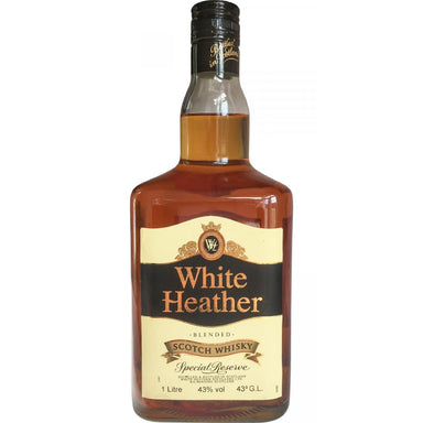 White Heather Blended Scotch Whisky 1000ml