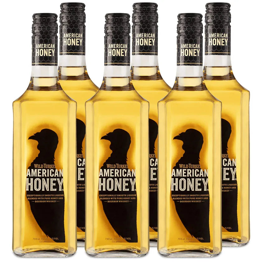 Wild Turkey American Honey Liqueurs Spirit 700ml Case of 6