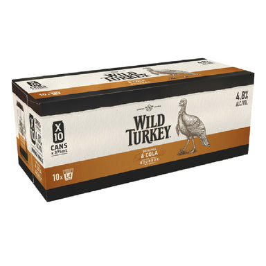 Wild Turkey And Cola Can 375ml Case of 30