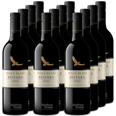 Wolf Blass Bilyara Shiraz Red Wine 750ml Case of 12