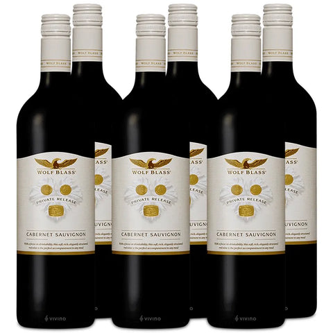 Wolf Blass Private Release Shiraz Red Wine 750ml Case of 6