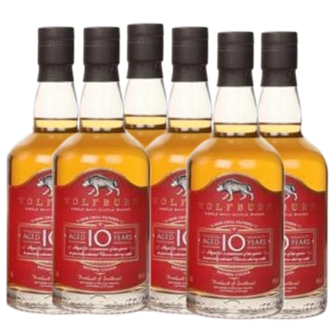 Wolf Burn 10 Year Old Whiskey 700ml Bottle Case Of 6