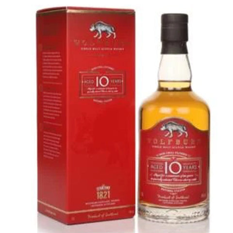Wolf Burn 10 Year Old Whiskey 700ml Bottle Single Bottle