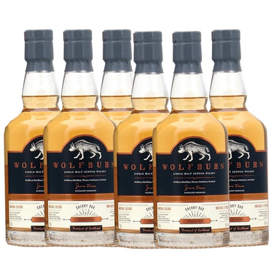 Wolf Burn Aurora Sinlge Malt Whiskey 700ml Bottle Case Of 6