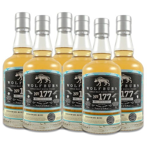 Wolf Burn Batch #177 Sinlge Malt Whiskey 700ml Bottle Case Of 6