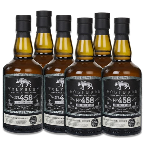 Wolf Burn Batch #458 Sinlge Malt Case Of 6