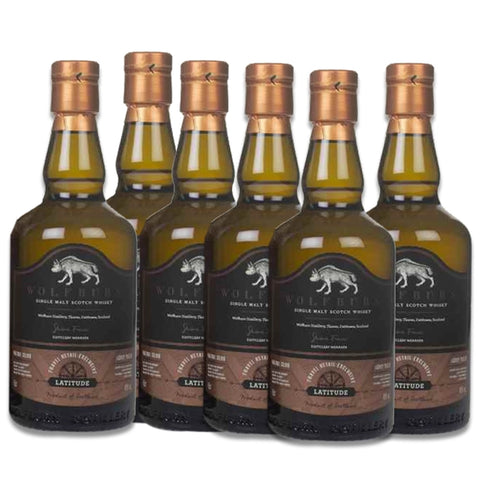 Wolf Burn Latitude Sinlge Malt Whiskey 700ml Case Of 6