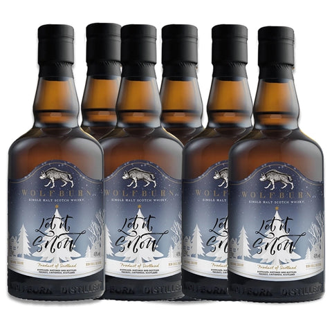 Wolf Burn Let it snow Sinlge Malt release 2022 Case Of 6