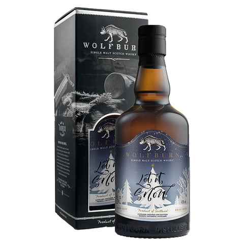 Wolf Burn Let it snow Sinlge Malt release 2022 Single Bottle